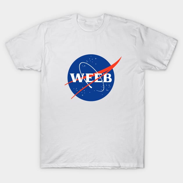 Weeb Nasa - Funny Parody T-Shirt by Daytone